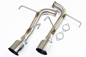 Subaru WRX Axle Back Exhaust - Torque Solution - Stainless - `15-`25